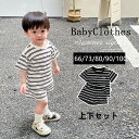 ベビー服 セットアップ 上下セット 子供服 tシャツ 半袖 キッズハーフパンツ 半ズボン 韓国子供服 夏服 おしゃれ 可愛い こども服 赤ちゃん トップス ボトムス パンツセット ルームウェア 部屋着 薄手 涼しい カジュアル 出産祝い プレゼント 男の子