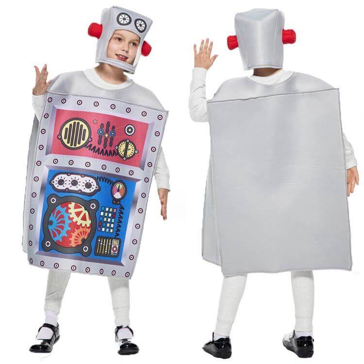 送料無料 ハロウィン 衣装 男の子 コスプレ 子供 ロボットに変身 ハロウィーン トップス パンツ マント 仮装 HALLOWEEN コスチュームぐるみ コス ...