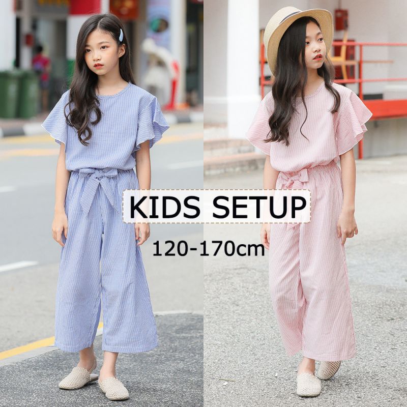 セットアップ 半袖 キッズ 女の子 夏 子供服 子供 服 ジュニア こども服 子ども こども kids おしゃれ ..