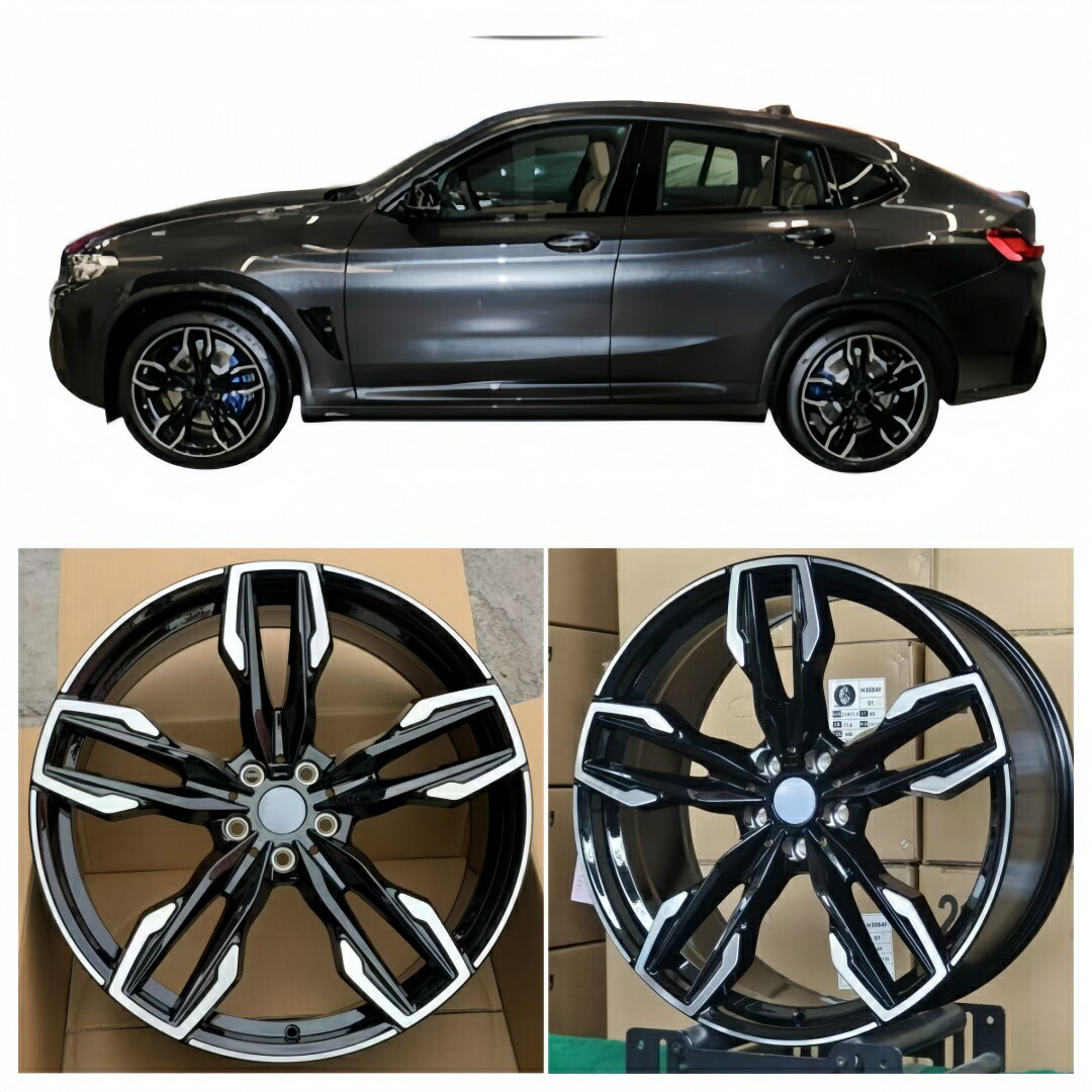 樂天商城 - 20インチ BMW X4/X3 M40i/X3M/X4M 対応 ホイール 4本 5x112 8.0J/9.5J
