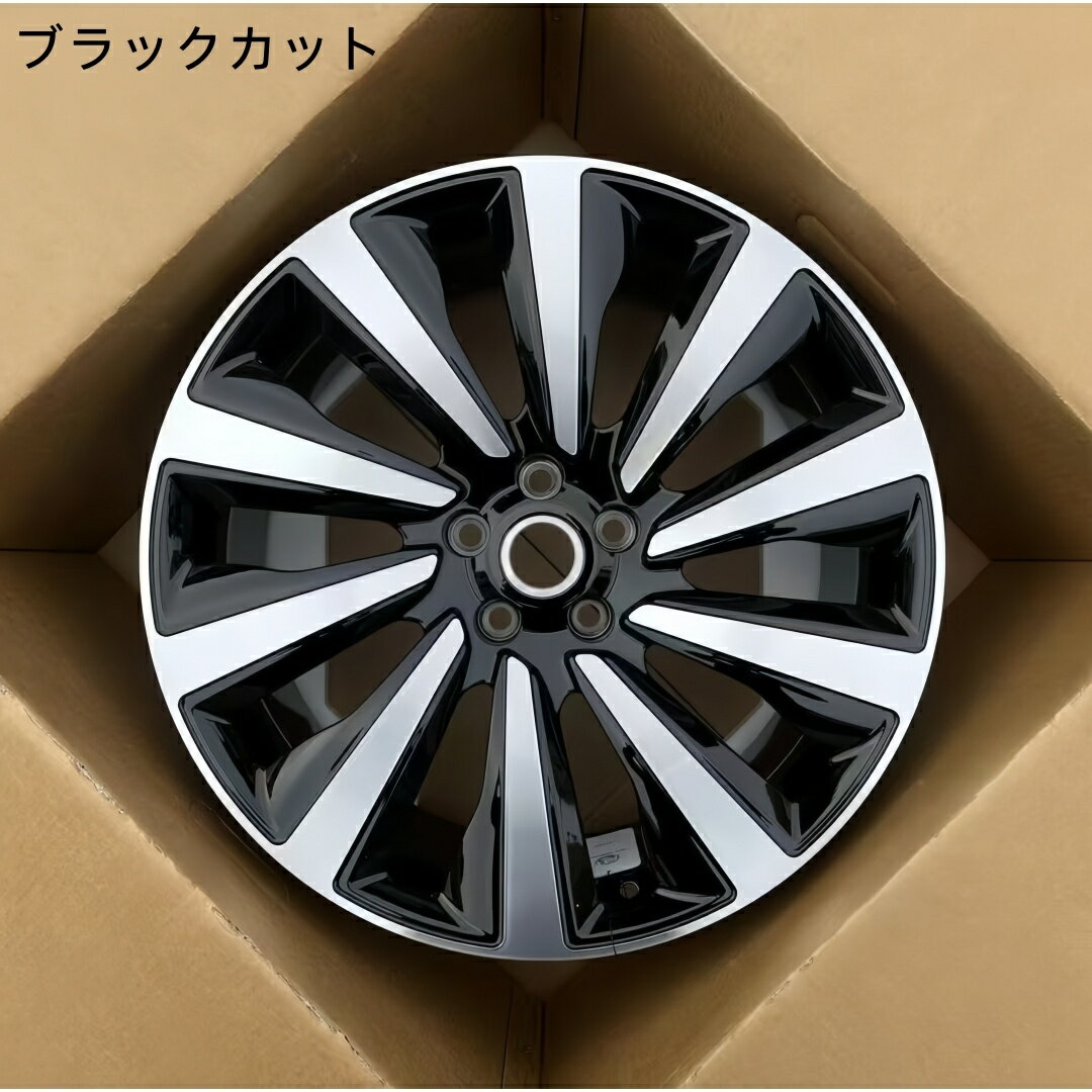 樂天商城 - 新品 ランドローバー レンジローバー スポーツ SVR22インチ9.5J グレー/ブラック アルミホイール 5x120 ハブ径72.56mm