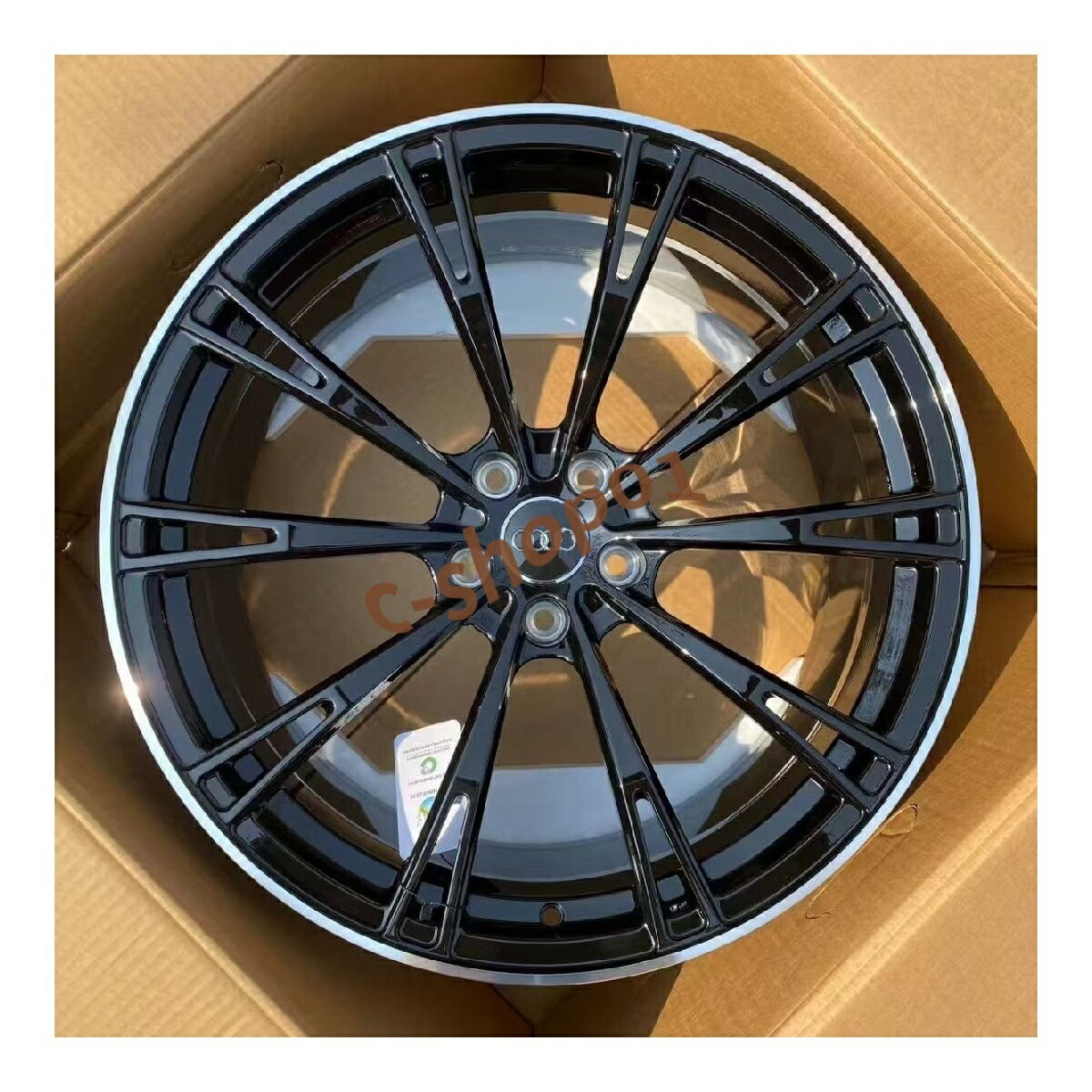 乐天商城 - 19 インチ 8.5J アルミホイール 4 本 5x112 66.45mm Audi A3/A4/A5/A6/Q3/Q5/RS/TT 汎用