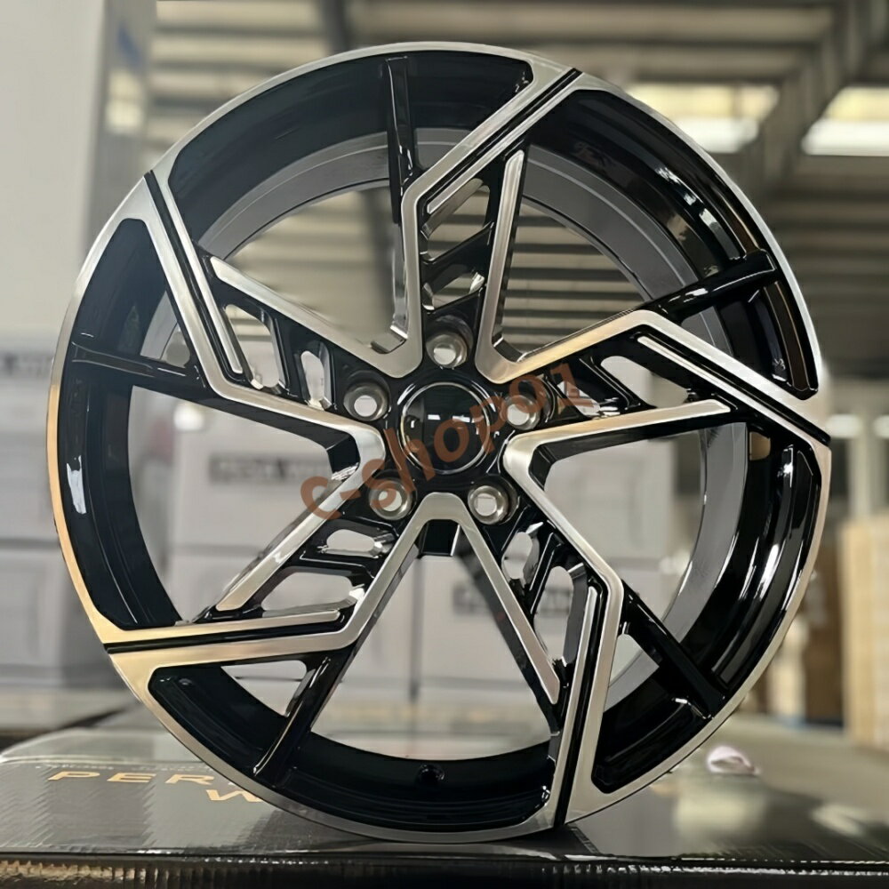 樂天商城 - 新品 アウディ 20インチ ブラックポリッシュ ホイール 4 本セット A4/A5/A6/Q3/Q5/e-tron 純正交換 カスタム用