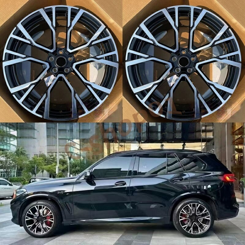 乐天商城 - 21インチ 高強度鍛造ホイール 4 本セット BMW X5/X6/X7 (G05/G06/G07) 新品 純正からのカスタム/交換に!