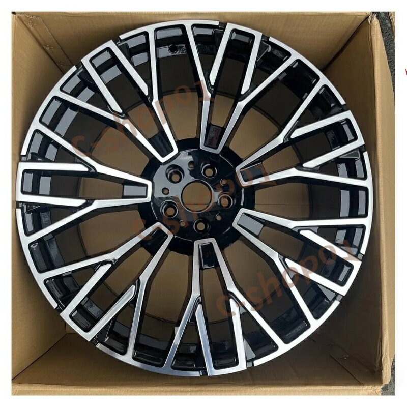 樂天商城 - BMW G11 G12 7シリーズ 専用 22インチ ホイール 4本セット ブラック スタイル リム 新品 2016年〜 730 / 740 / 750 / 745 対応