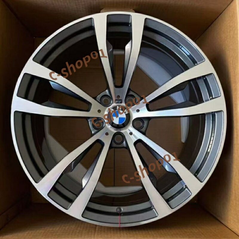 乐天商城 - BMW X5 (F15)/X6 (F16) 22 インチ ホイール 4 本 SET STYLE 5623B 純正交換用 フロント*22X10J / リア*22X11J/ライトグレー