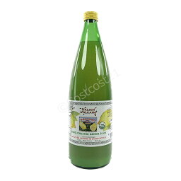 オーガニック レモンジュース 1L バラ売り ITALIAN VOLCANO 100% Organic Lemon Juice
