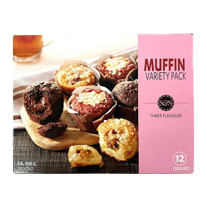 マフィン バラエティパック 12個 (4個×3フレーバー) Muffin Variety Pack