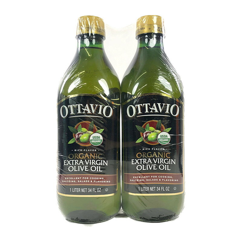 オッタビオ オーガニック (有機) エキストラバージン オリーブオイル 1832g OTTAVIO Organic EVOO