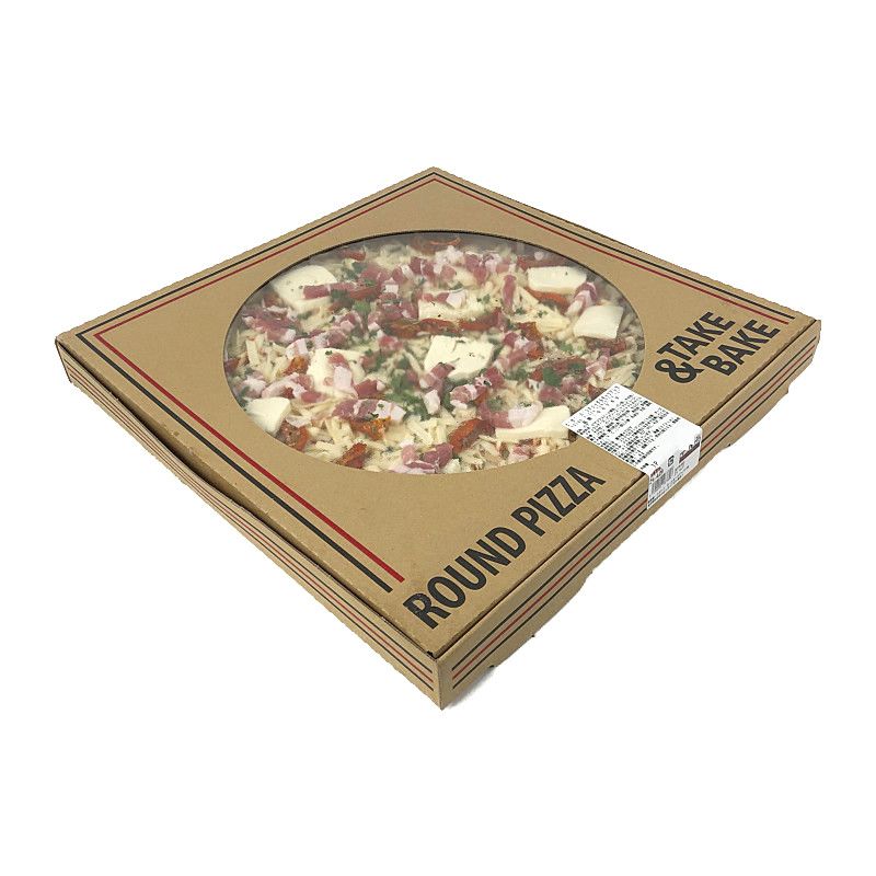 丸型ピザ パンチェッタ & モッツァレラ 直径約40cm (16インチ) Round Pizza Pancetta