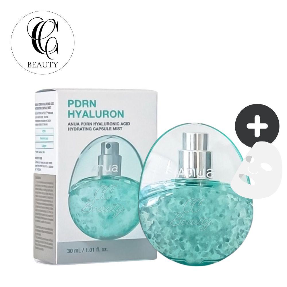 【正規品】【高保湿ミスト】PDRN×ヒアルロン酸 カプセル処方 アヌア PDRN ヒアルロン酸 カプセルミスト 30ml 携帯用 保湿 透明感 ツヤ肌 韓国コスメのサムネイル