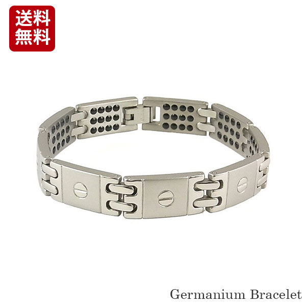 スポーツブレスレット ゲルマニウムブレスレット 【訳あり】箱無し 特価 ゲルマニウム 108粒 男女兼用 チタンブレスレット雑貨(アクセサリー) ゲルマニウムブ...