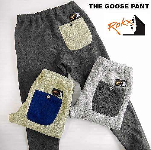 SALE ROKX ロックス グースパンツ クライミングパンツ スウェットパンツ ROKX THE GOOSE PANT RXMF191067