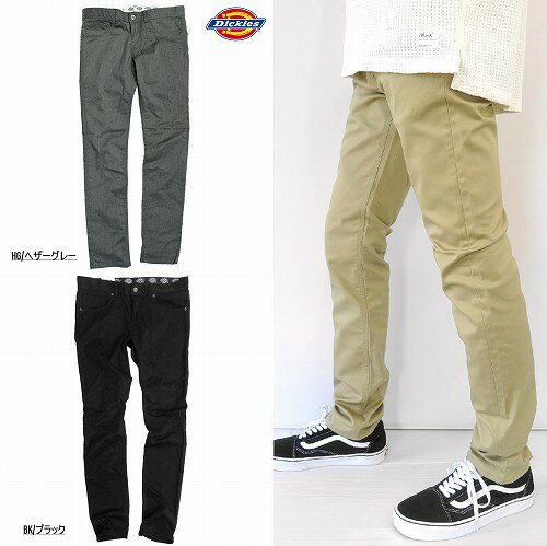 ディッキーズ TCツイル ストレッチ5ポケット スリムパンツ Dickies TC STRECTH 5PKT SLIM WD371 WD34 ディッキーズ TCツイル ストレッチ5ポケット スリムパンツ Dickies TC STRECTH 5PKT SLIM WD371 WD34