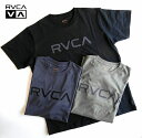 RVCA ルーカ ロゴステッチ 半袖Tシャツ スタンダードフィット STITCHED RVCA S/S T-Shirt BD041-238/ネコポス発送OK