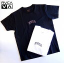 RVCA ルーカ ロゴステッチ 半袖Tシャツ スタンダードフィット RVCA LIL ARCH S/S T-Shirt BD041-232/ネコポス発送OK