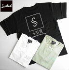 SURREAL S.U.R シュルリアル ベーシックシルエット ロゴプリント Tシャツ 半袖Tシャツ"S-icon Premiun" S/S T-Shirt No.221 ネコポス発送OK!