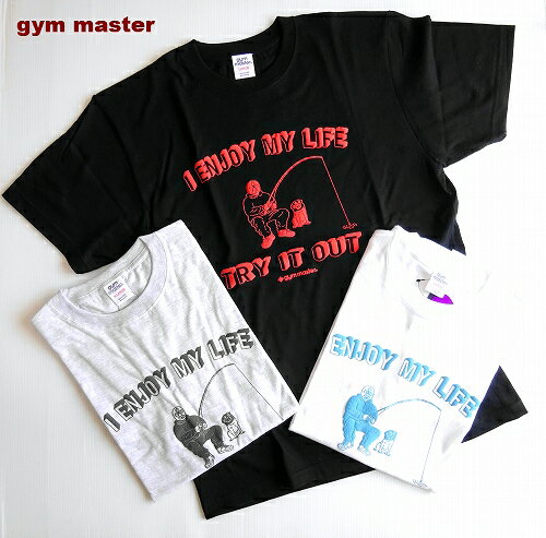 ジムマスター 半袖Tシャツ プリント/gym master PRINT MY LIFE S/S TEE G892689/ネコポス発送OK!