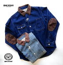 q[Xg R[fC fj[NVc HOUSTON CORDUROY DENIM WORK SHIRT 41057