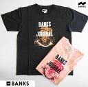 バンクス ジャーナル 半袖Tシャツ BANKS JOURNAL「FRONDS」S/S TEE SHIRT ATS0644/ネコポス発送OK