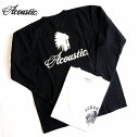 アコースティック アメカジプリント 長袖Tシャツ ヘビーウェイト ACOUSTIC L/S T-SHIRT AC22404 ユニセックス