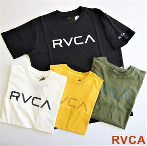 RVCA ルーカ ビックロゴ 半袖Tシャツ オーバーシルエット BIG RVCA S/S T-Shirt BA041-249/S・M・L/ネコポス発送OK!(代引きは通常発送）