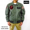 アヴィレックス フライトジャケット トップガン AVIREX CWU 36P VX-31 FLIGHT JACKET TOP GUN DUST DEVILS 783-0252039