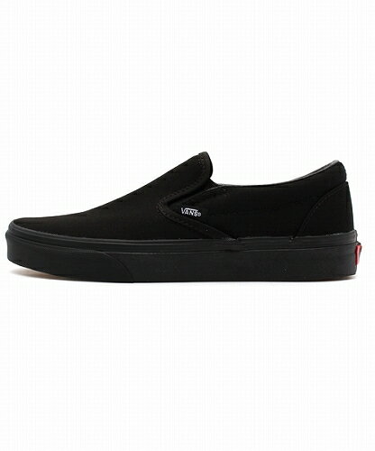 バンズ メンズ クラッシック スリッポン オール ブラック/VANS CLASSIC SLIP-ON BLACK×BLACK/VN000EYEBKA 2