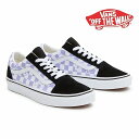 oYfB[X I[hXN[ t[`FbNx_[ ubN VANS OLD SKOOL FLORAL CHECK LAVENDER BLACK VN0007NTO95