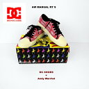 SALE!DC SHOES レディース アンディ・ウォーホル コラボコレクション スケートシューズ/DC SHOES「Andy Warhol」《FRAGILE》AW MANUAL RT S DM221112