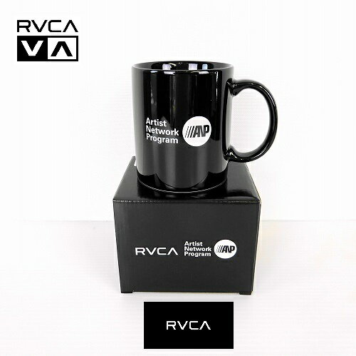 RVCA ルーカ マグカップ コーヒーカップ MUG CUP AJ041-M95/ブラック