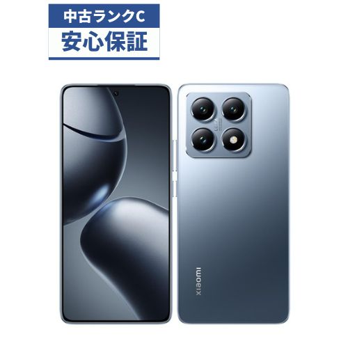Rakuten - 【中古】【可】Xiaomi 14T 256GB XIG07 チタンブルー SIMロック解除済 au 【安心30日保証】 本体 白ロム CCコネクト