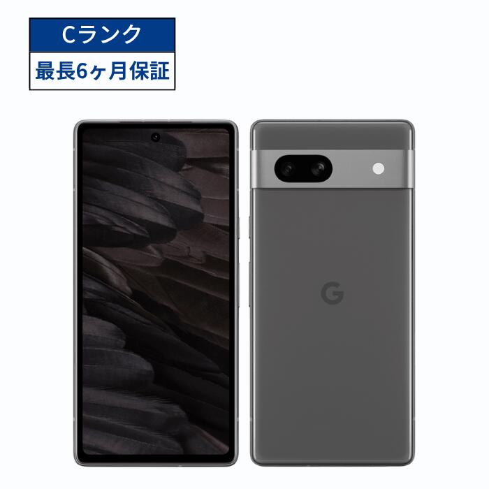 Google Pixel 7a G82U8 au ブラック 128GB SIMフリー 5G Android スマホ本体 SIMロック解除済 CCコネクト