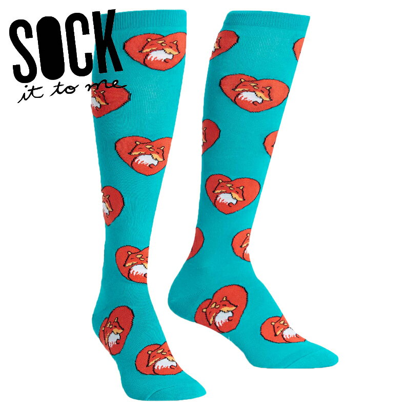  ハイソックス レディース 靴下 総柄 動物 かわいい  Sock It To Me 春 春夏