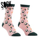 【メール便対応】クルーソックス ソックス レディース 靴下 総柄 寿司 食べ物【Sushi】 Sock It To Me[ソック イット トゥ ミー] 春 春夏