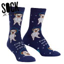 【メール便対応】クルーソックス ソックス レディース 靴下 総柄【Pugston, We Have a Problem】 Sock It To Me[ソック イット トゥ ミー] 春 春夏