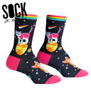 【初売り＆クーポン配布中】【メール便対応】Sock It To Me[ソック イット トゥ ミー]クルーソックス ソックス レディース 靴下 総柄【Space Cats】