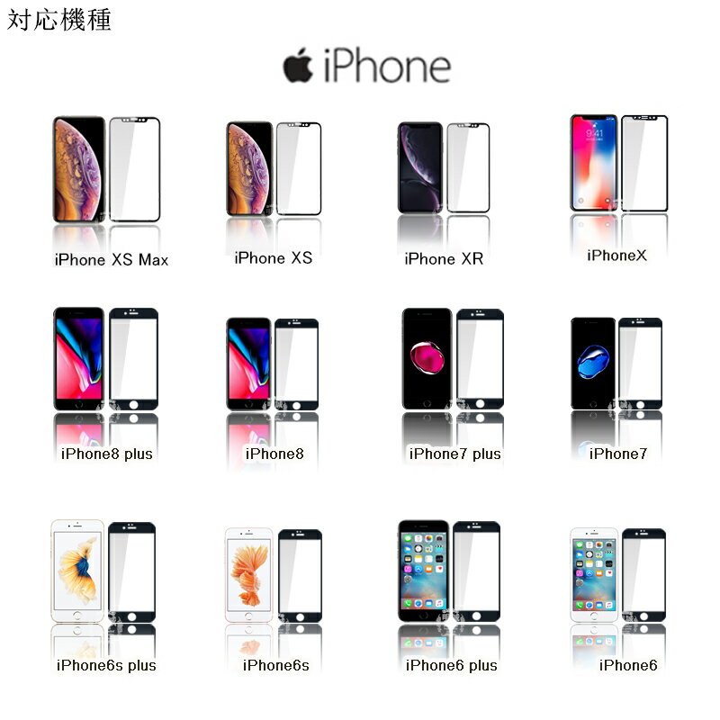 iPhone XR iPhone XS iPhone XS Max 全面保護 ソフトフレーム iPhoneX iPhone8 8plus 強化ガラスフィルム 3D曲面 0.2mm iPhone7 plus 全面ガラス保護フィルム iPhone8 ソフトフレーム 液晶保護ガラスフィルム iPhone6s plus ガラスフィルム iPhoneX 強化ガラスフィルム