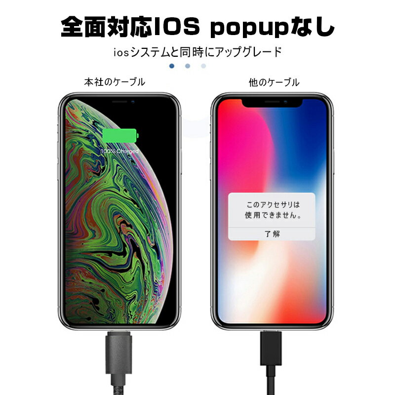 Type C to Lightning ケーブル USB-C ライトニング Power Delivery対応 PD急速充電...