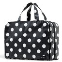 おむつポーチ・L (バッグタイプ) polka dot large(broadcloth・black)【オムツケース おむつ入れ おむつバッグ】(赤ちゃん ベビー 出産祝い男の子 女の子) 小学校