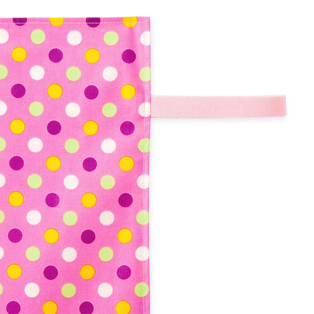 【夏割限定プライス】おむつ替えシート カラフルキュートな大粒ドット ピンク オムツ交換シート 赤ちゃん ベビー 出産祝い 女の子 小学校