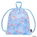ディズニー ナップサック キルティング Ariel THE LITTLE MERMAID アリエル リトルマーメイド 女の子 子供用 ナップサック 巾着 体操着...