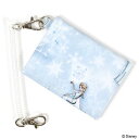 ディズニー パスケース Elsa FROZEN エルサ 子供用 定期入れ パスケース チェーン付き ていき入れ パスケース かわいい キッズ パス ケース 小学生 カード ケース コイルチェーン 学生 スイカ 通学 小学校