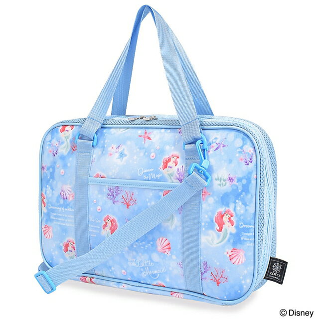 【連休限定10%OFFクーポン】ディズニー 書道 習字バッグ Ariel THE LITTLE MERMAID アリエル 子供用 書道バッグのみ 書道セット 書...
