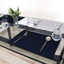 【26h限定12%OFF】【ゆうパケット配送】 ランチョンマット 2枚セット 綿100% 30cm×44cm スタンダードタイプ 無地オックス ロイヤルネイビー...