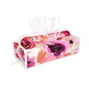 【夏得限定10%OFF】【ゆうパケット配送】 ティッシュケースカバー ブロッサム レッド 花柄 ティッシュボックスカバー ティッシュボックスケース ティッシュ ...