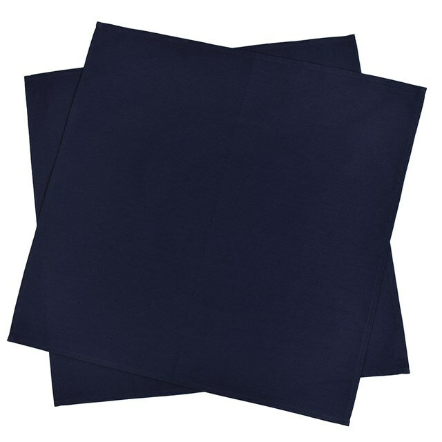 テーブルナプキン トーション 2枚セット 無地オックス ロイヤルネイビー 無地 ひざ掛け キッチン おし..