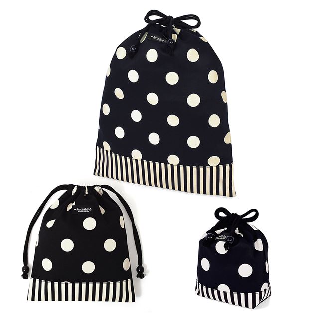 إ꡼ 3å polka dot largetwillblack ع