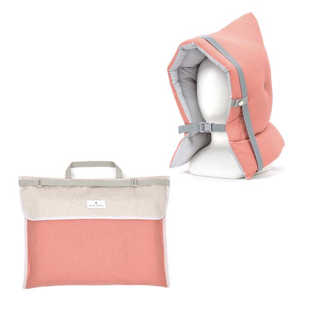 入園入学シリーズ 防災頭巾 カバー2点セット くすみ無地 くすみアプリコット 入園入学祝い 進学祝い 入園 入学 通園 通学 入園入学祝い 進学祝い 幼稚園 保育園 小学校