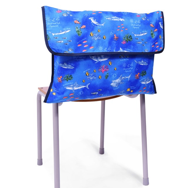 防災頭巾カバー スタンダード 背板幅36cmタイプ ブルーラグーン 子供用 背もたれ 防災頭巾 カバー 座布団 防災ずきんカバー 保育園 幼稚園 小学校 幼稚園 保育園 ざぶとん 防災ずきん 洗える 可愛い 小学校